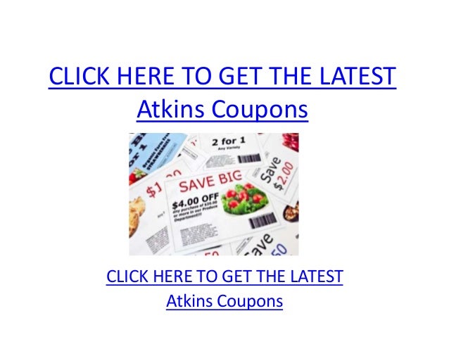 Atkins Discount codes - Printable Atkins Coupon codes photograph about Atkins Coupon Printable titled Atkins Discount coupons - Printable Atkins Discount codes
